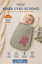 Baby Sleeping Bag and Swaddle with Zipper, 100% Cotton Muslin Inner Lining, Combed Cotton Outer Fabric, Special Design, 0-12 Months