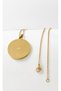 Gold Color 3 cm Line with Ayetel Kürsi & Esmaül Hüsna Written 316L Stainless Steel Double Sided 60 cm Accordion Chain Prayer Necklace - 4
