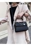 Women's Fashion Shoulder Bag, Leather Crossbody Bag for Women, Large Capacity, Black - 2