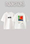 Kanye West Donda_1 Design Printed Unisex Oversize White Tshirt