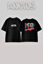 Kanye West_63 Design Printed Unisex Oversize Black Tshirt