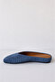 Genuine Leather Women's Knitted Slippers |   Mole - 2