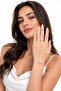 Women's Steel Stone Adjustable Ring Shahmeran - 4