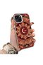iPhone 13/14 Compatible Hard Acrylic Back Silicone Edge Lens Protection Case