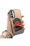 Samsung Galaxy M15 Compatible Hard Acrylic Back Silicone Edge Lens Protection Case
