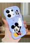 Poco X6 5g Compatible Case Camera Protector Blue Silicone Couple Phone Case Cute Pattern