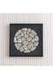 Skia Glass & Pp Chrome Shadow Boxes Wall Art - 60X60X50Cm Abstract Wall Decor