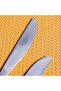 Rosemarry 2-Piece Dinner Knife Set Silver Elegant Stainless Steel Design Perfect For Formal Or Everyday Dining Durable And Sharp Blades For Comfortable Use- - 2