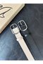 2-Piece Medley Silver Buckle Model Buckle Jacket Belt Dress Belt Trouser Belt