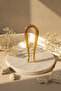 Stylish and Modern Design Transparent Yellow Color Hair Bun Fork Clip - 6
