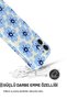 iPhone 12 Blue Bloom Protect Slim Glossy Full Covering Print Camera Protected Phone Case - 2