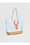Trendlucky Women's Straw Beach Bag with a Difference - 2