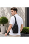 Men's Sling Bag Crossbody Chest Bag, Water Resistant Shoulder Bag with Adjustable Strap, Lightweight Travel Bag - 6