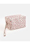 Women Pink Embellished Cosmetic Bag - 3