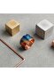 100% Handmade Copper |   Copper Blue Red Landscape Patterned Wide Form Adjustable Ring |   100% El Y - 6