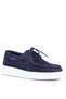 - Genuine Suede Leather Navy Blue Color Casual Men's Shoes - 115-K512-1065 - 2
