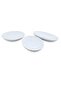 Bone Luz Form Kayık Plate Set Cream 3 Pieces - 2