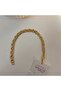 Gold Color Chain Looking Zircon Stone Bracelet