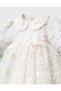 Baby Girl Long Sleeve Dress – Stylish Infant Dress with Ruffles / Embroidery / Ribbon Detail (9-12-18-24 Months) - 2