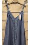 Linen Dress with Rope Straps and Tassel Detail - 2