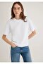 Women's White m Printed T-Shirt White T-Shirt - 2