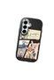 Black Silicone Case Compatible with Samsung Galaxy S25 Plus with Shock-Absorbing Camera Protections - 3