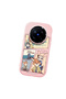 Vivo X200 Pro Compatible Shock-Absorbing Camera Protected Pink Silicone Case - 3