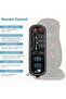 Neck & Back Massager with Heat, Full Back Kneading Shiatsu or Rolling Massage, Massage Chair pad with Height Adjustment, Back Massager for Neck and Shoulder - Em 5215, Black - 5