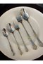 60 Piece 12 Person 18/10 Stainless Steel Gold Detail Cutlery Set (Packaged in a Bag) - 3