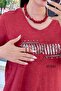 V-Neck Sequin Detail Cotton Blouse 6Y340 - 3
