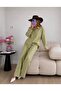Khaki Strawberry Shirt and Pants Double Set - 5