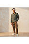 Men Regular Fit Collared Long Sleeve Shirt - 5