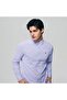 Men’s Cotton Slim Oxford Shirt with Embroidery - 7