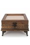 Exclusive to Saudi Arabia: 10 Different Pictures and Icons, Wooden Storage Boxes with Glass Covers (12.5 cm) - 6