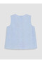 Blue Embroidered Girls' Set - 4