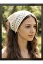 Floral Bandana Tie-Dye Hand Knitted