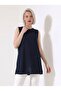 Women's Sleeveless Loose Tunic Basic Summer Model - 3