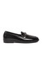 Black Patent Leather Genuine Leather Lightweight Women's Casual Shoes 214 Z