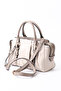 Bottier Beige Leather Women's Shoulder Bag - Cnt356 - 3
