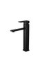 Bowl Sink Mixer Black Sink Faucet Matte Black Square Bowl Mixer - 2