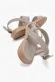 Buckle-Strapped Double-Strapped Women's Sandals Vison - 4