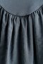 Dual-fabric draped-panel dress - 5