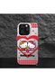 Samsung Galaxy S20 Fe Compatible Silicone Edge Hard Back Case Couple Phone Case Kitty Pattern - 5