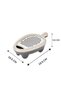 Caretta Design Grater with Container Stainless Steel - Cheese, Carrot, Potato, Grater 350 ml Bpa Free - 2