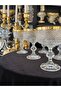 Bohemia Crystal Special Design Cutting-Edge 6 Piece Ice Cream Serving Bowl - 4