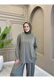 Alina Cupra Shalwar Suit Khaki - 5