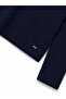 Girl's Turtleneck Long Sleeve Basic Knitwear Top 8-18 Years Dark Blue - 2