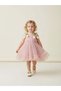 Girl's Design Tulip Detailed Evening Dress - 4