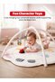 Nurture Baby Play Gym Mat with 7 Detachable Toys | Tummy Time Activity Mat for Newborn, Infant & Toddler | Foldable Sensory Learning Play Mat, Ball Pit, Machine Washable, Anti-Slip 0–12 Months - 5