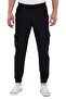 Men's Black Tactical Outdoor Jogger with Elastic Cuffs - 2